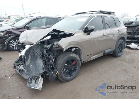 2025 Nissan Rogue Rock Creek z USA, uszkodzony, nr VIN 5N1BT3BB8SC786059